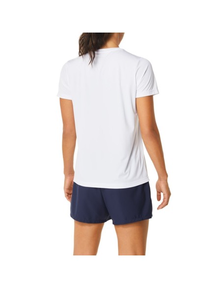 Camiseta Asics Women Court Graphic Tee 2042a259-100 Mujer | Ofertas de pádel